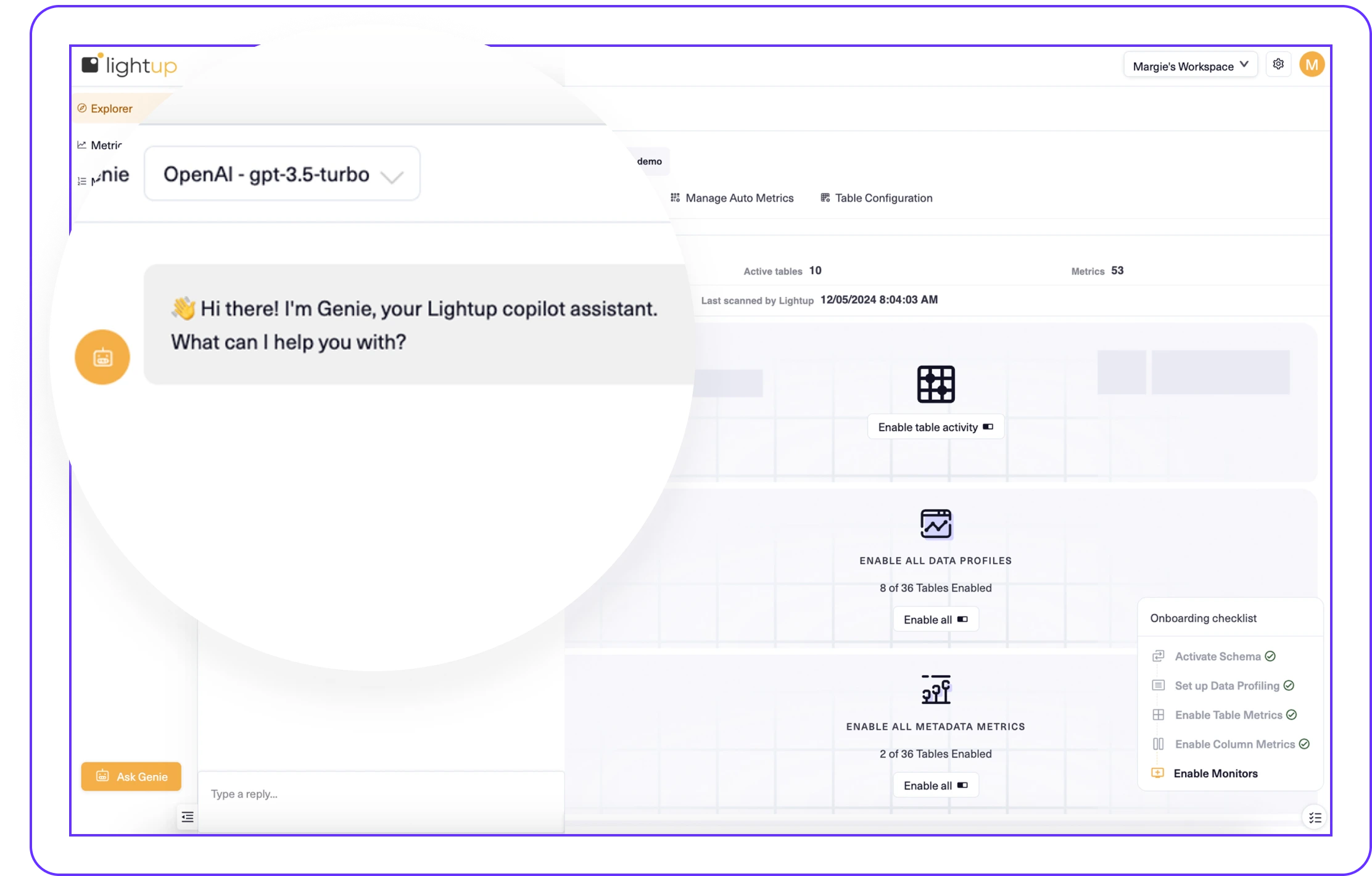 Bringing GenAI to Lightup